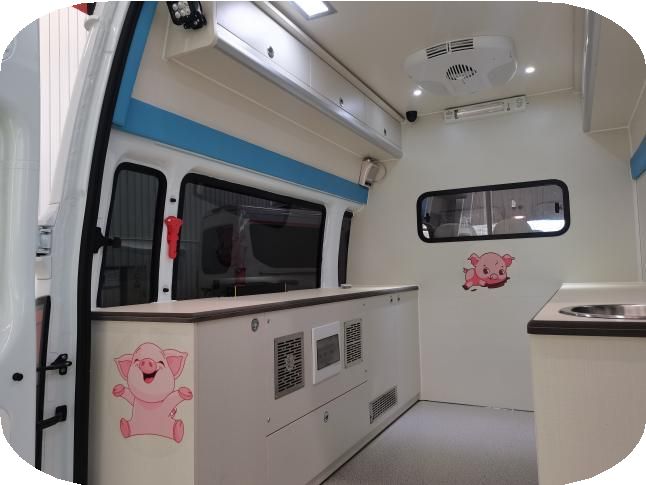 福特V348新款客運(yùn)檢測車